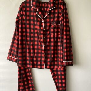 Swomog plaid pajama as for women